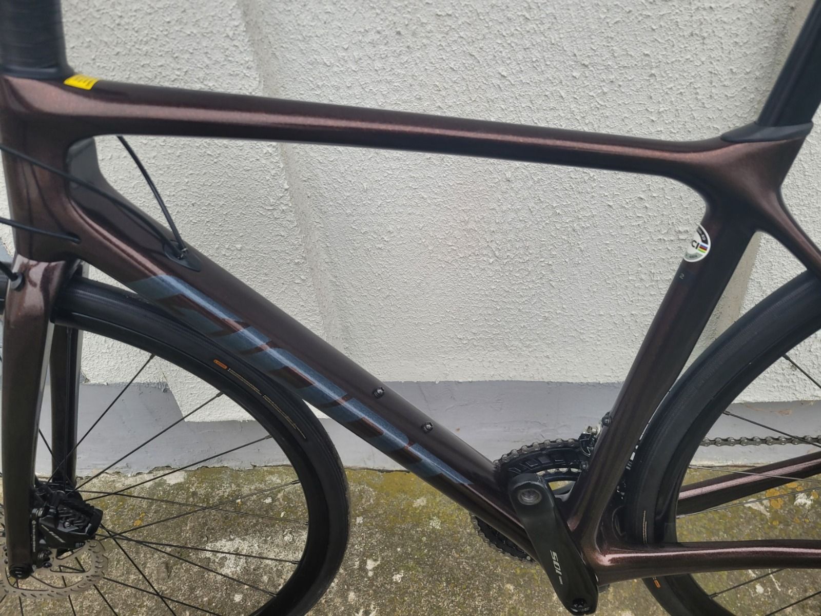 Карбоновый велосипед GIANT TCR Advanced 2 Disc PRO Compact 2024 год.