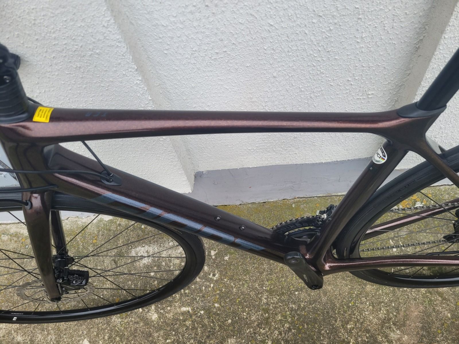 Карбоновый велосипед GIANT TCR Advanced 2 Disc PRO Compact 2024 год.