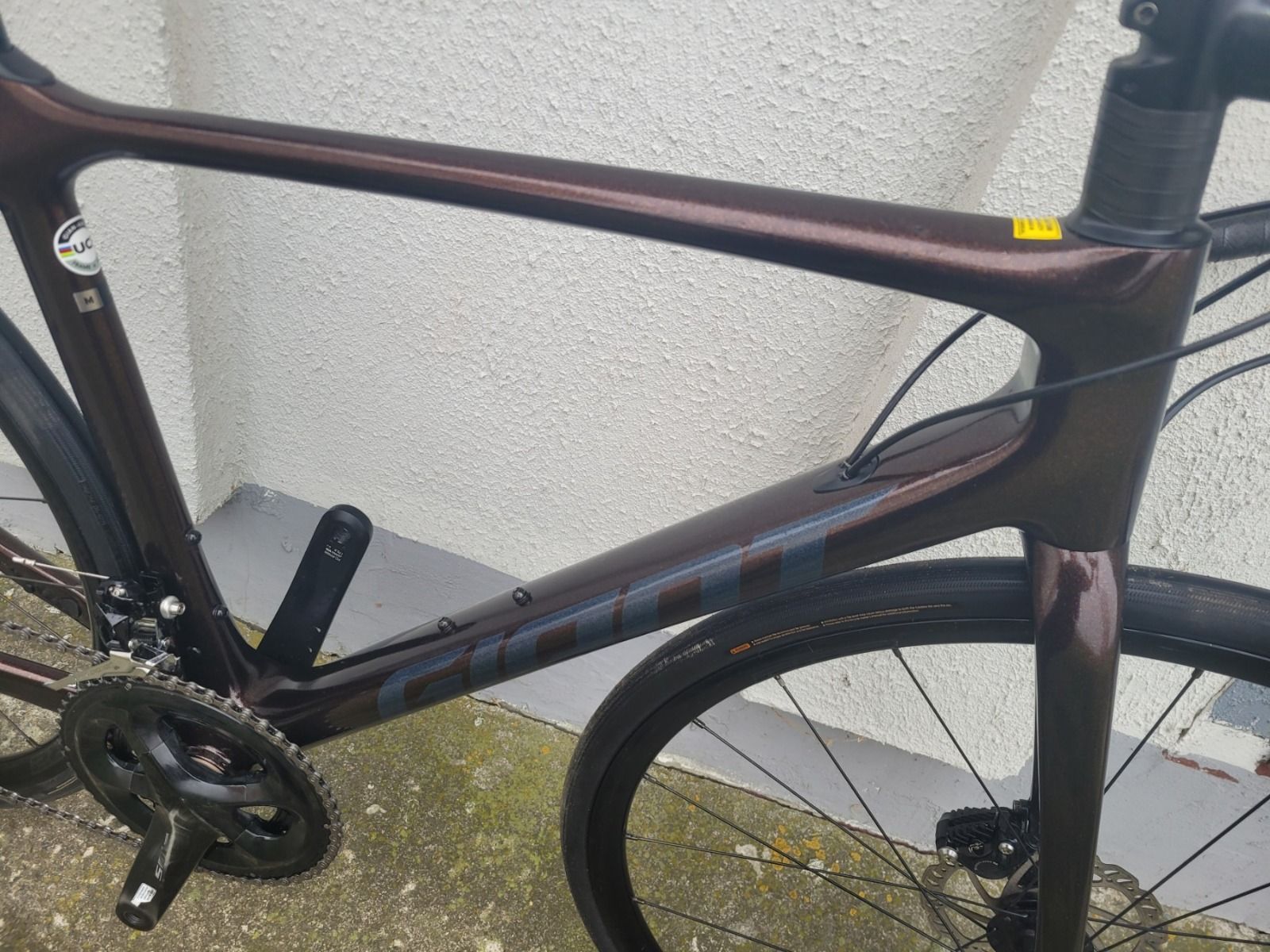 Карбоновый велосипед GIANT TCR Advanced 2 Disc PRO Compact 2024 год.