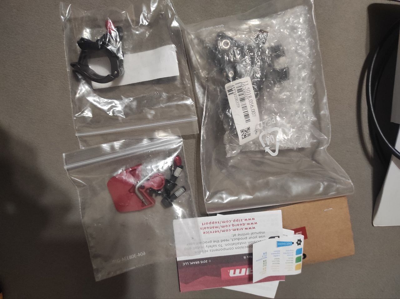 Новый передний тормоз Sram guide G2 RS версии A2 95см с матчмейкером, не Code