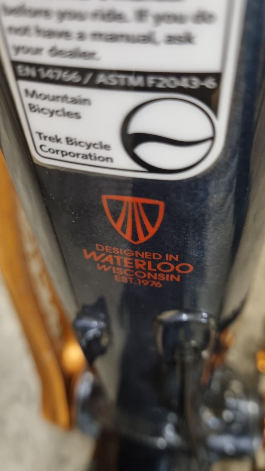 Фреймсет MTB 29 - рама алюминевая Trek Stache 8 + карбоновая вилка.