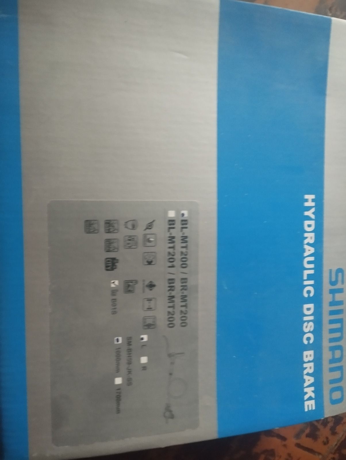 комплект тормоза Shimano mt 200 новые