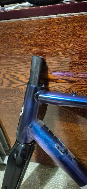 рама(алю)+вилка карбон Atom tundra x11,L размер.