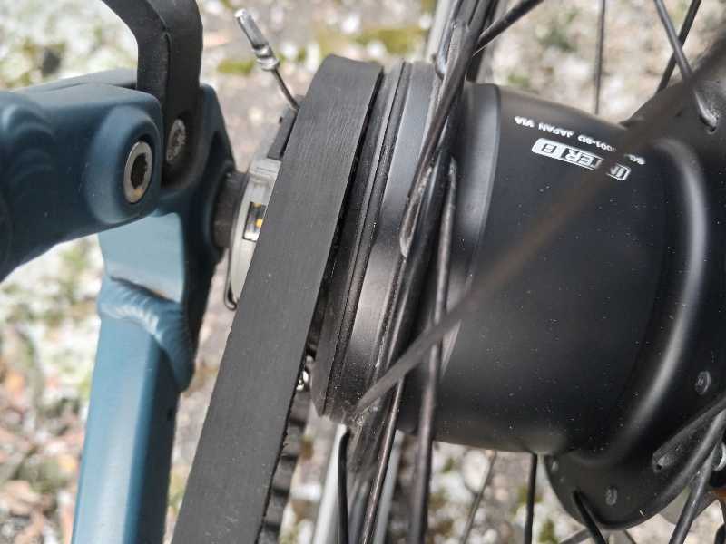 Cube 29'' на планетарке и ремне 58см.