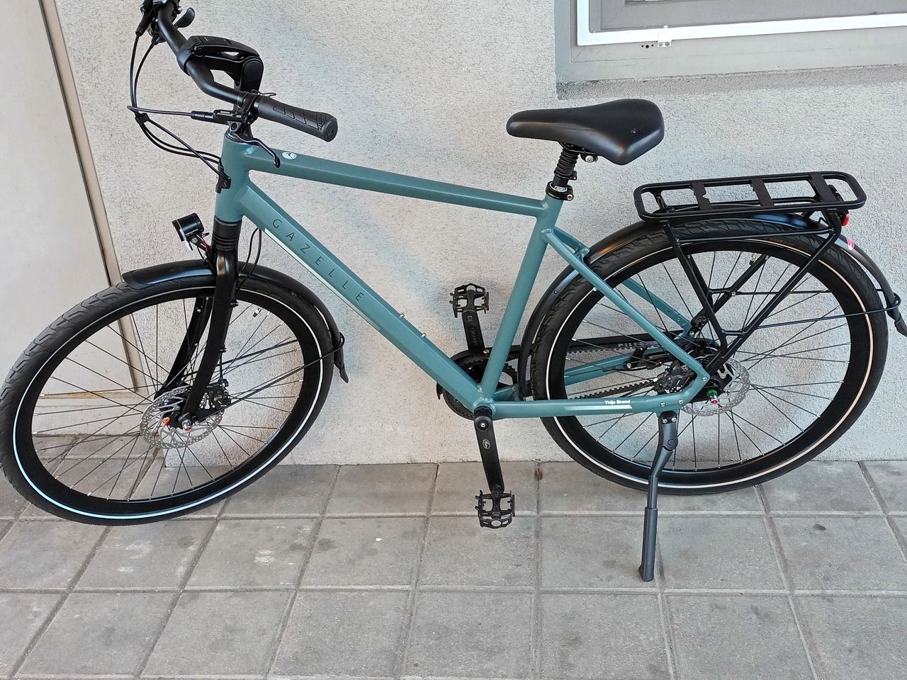 Велосипед Gazelle ремень планетарка