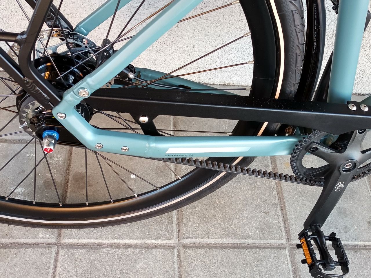 Велосипед Gazelle ремень планетарка