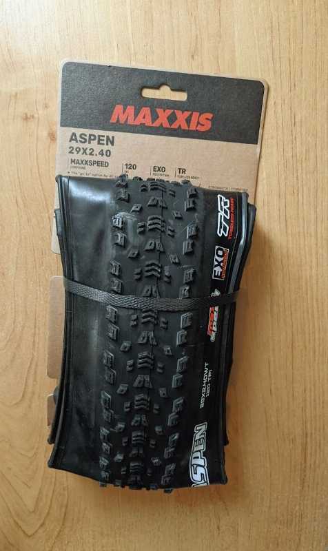 Предлагаю покрышки Maxxis Rekon Race 29х2.40WT 120TPI EXO TR и Maxxis ASPEN 29х2.40WT MaxxSpeed 120TPI EXO TR