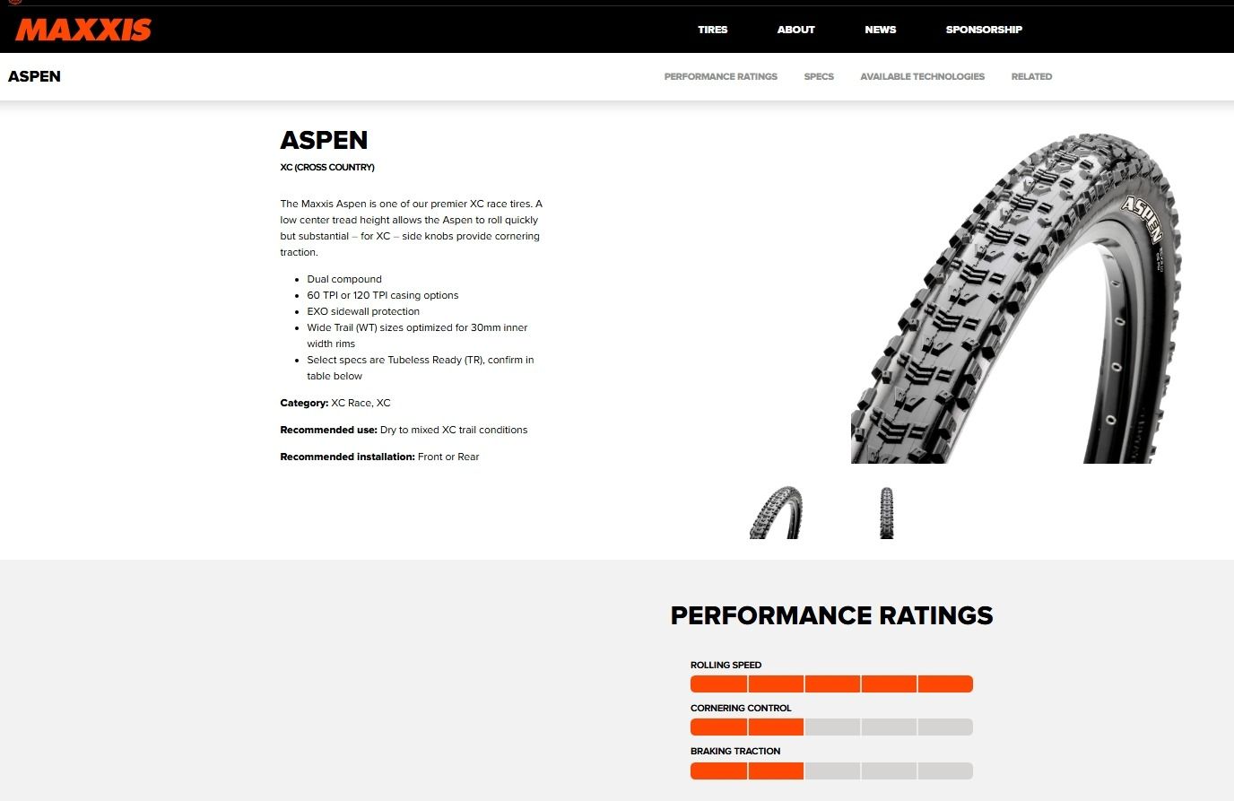 Предлагаю покрышки Maxxis Rekon Race 29х2.40WT 120TPI EXO TR и Maxxis ASPEN 29х2.40WT MaxxSpeed 120TPI EXO TR