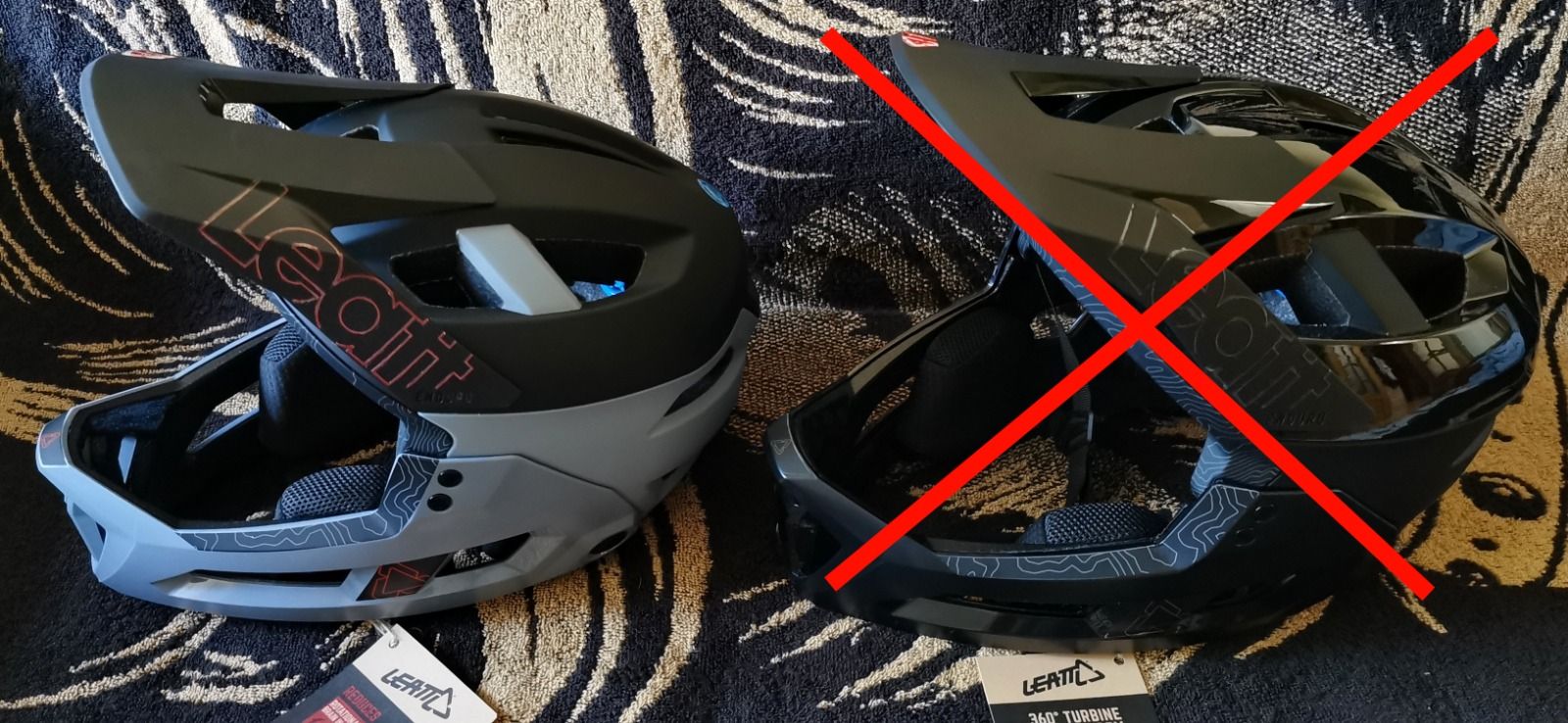 Leatt MTB Enduro 3.0 полнолицевой велошлем - 