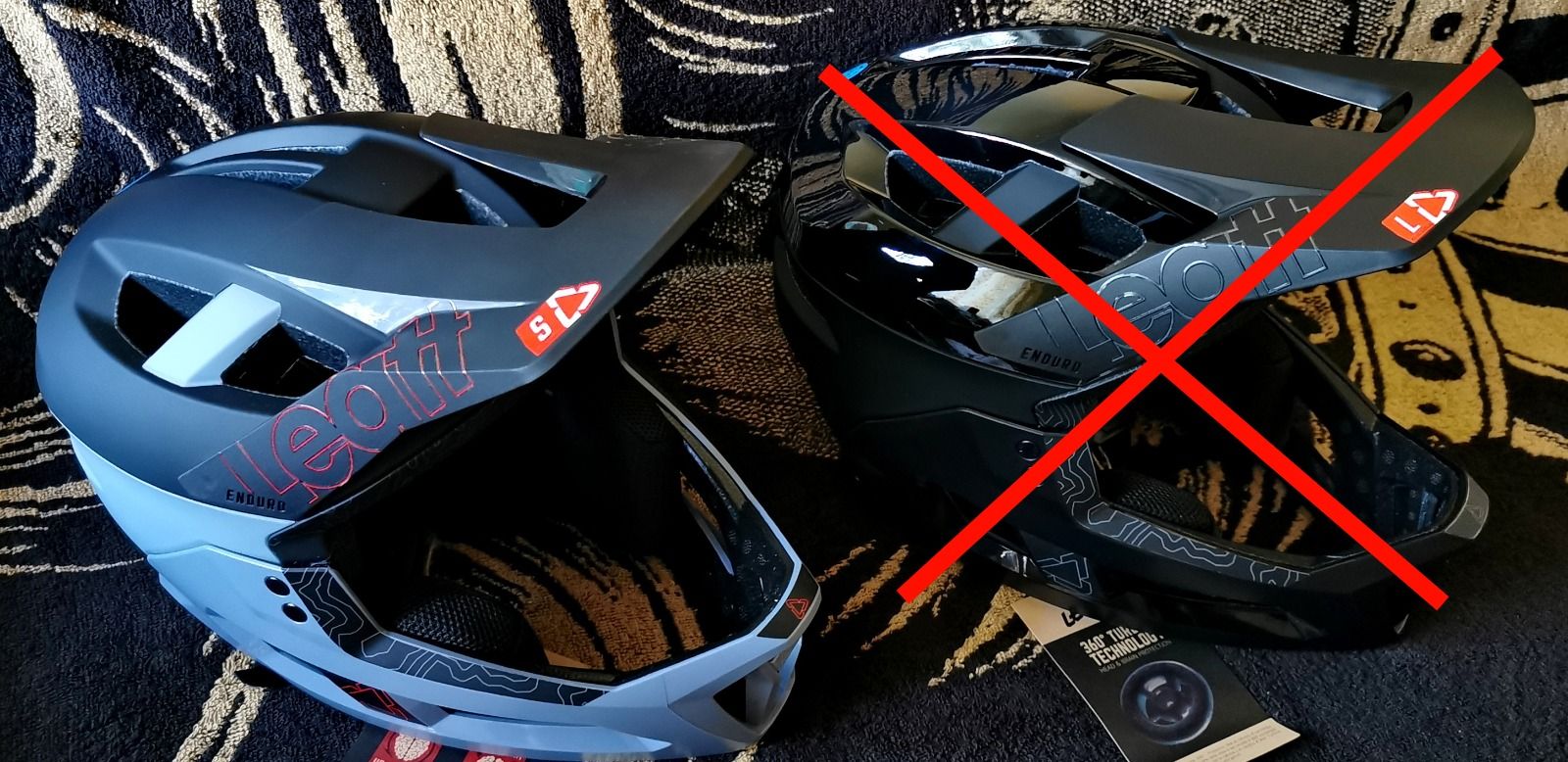 Leatt MTB Enduro 3.0 полнолицевой велошлем - 