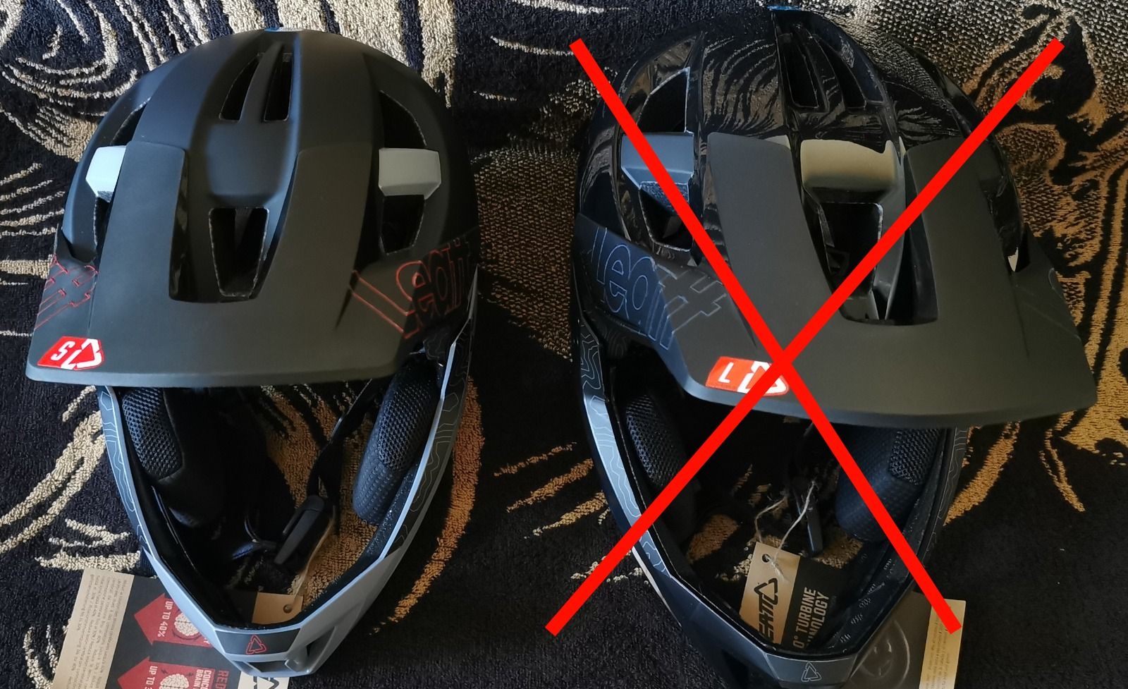 Leatt MTB Enduro 3.0 полнолицевой велошлем - 