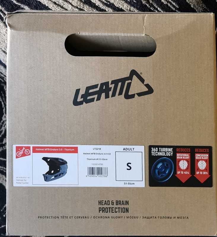 Leatt MTB Enduro 3.0 полнолицевой велошлем - 