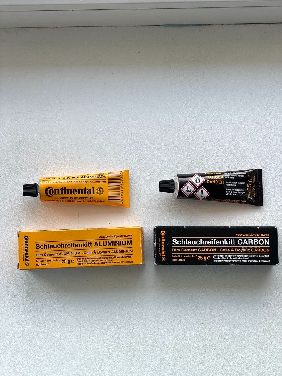 Continental Клей для трубок на алюминиевые колеса