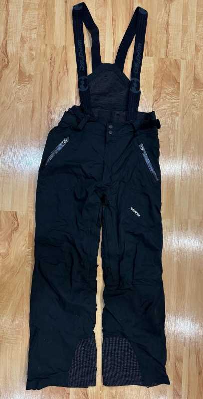 Зимние мужские лыжные штаны, горнолыжный полукомбинезон 175/М