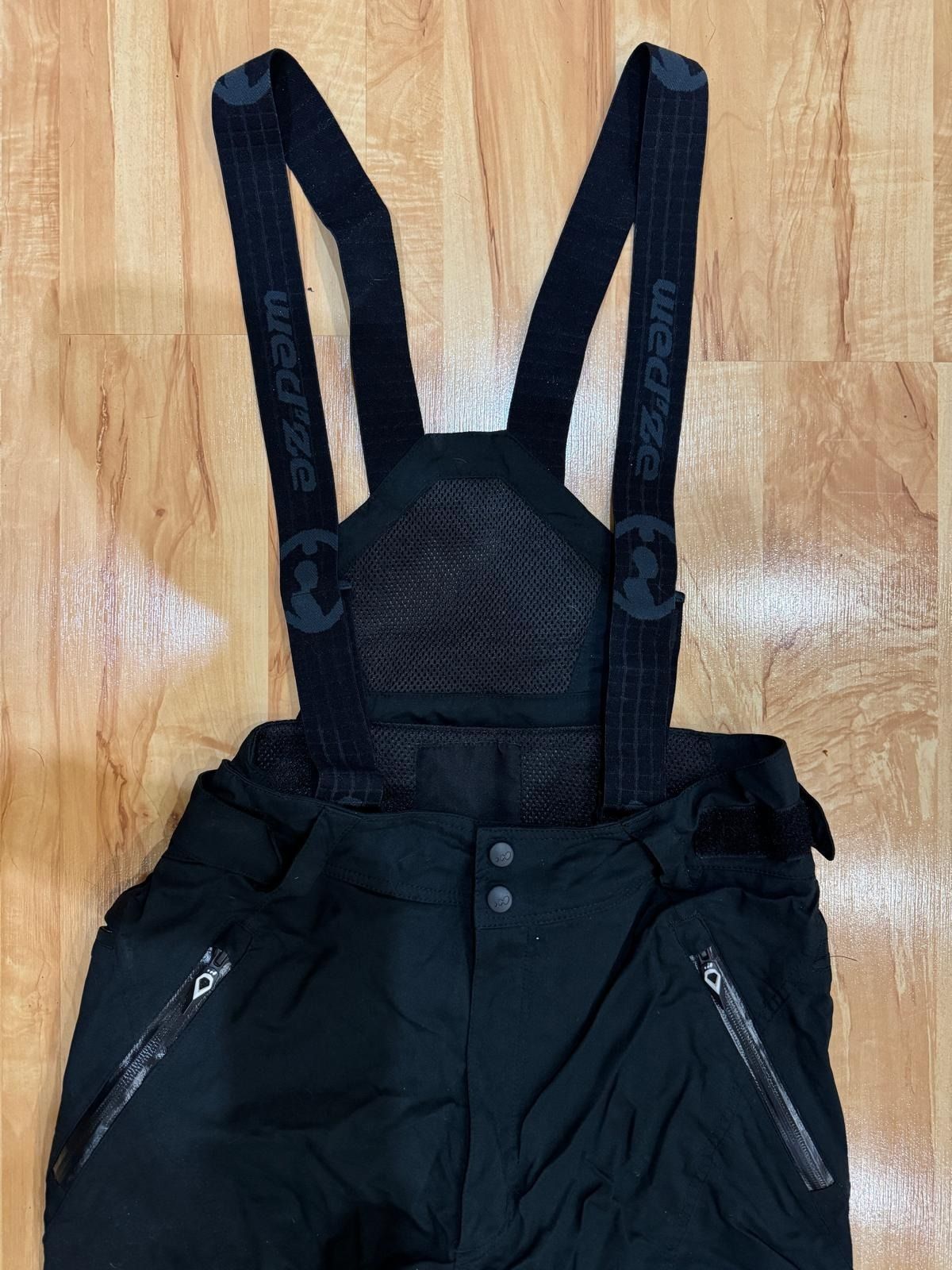 Зимние мужские лыжные штаны, горнолыжный полукомбинезон 175/М