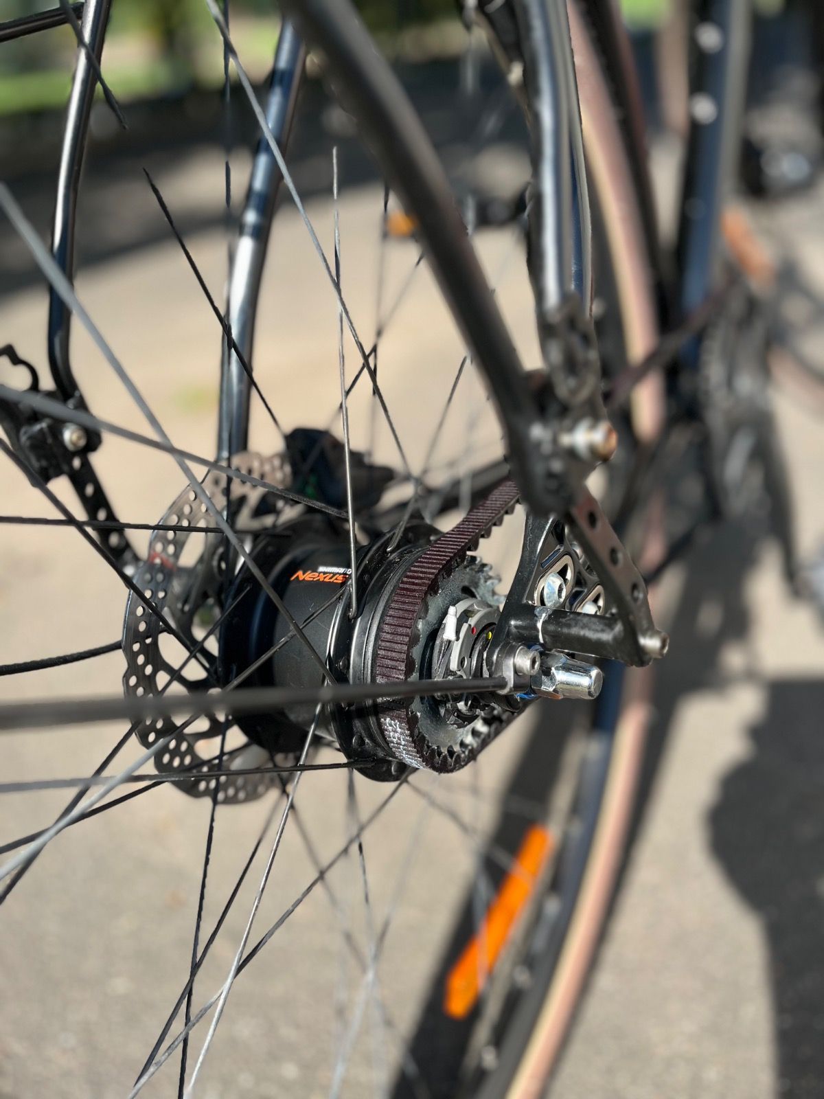 Diamant 247 с планетаркой на ремне 8скоростей рама хл