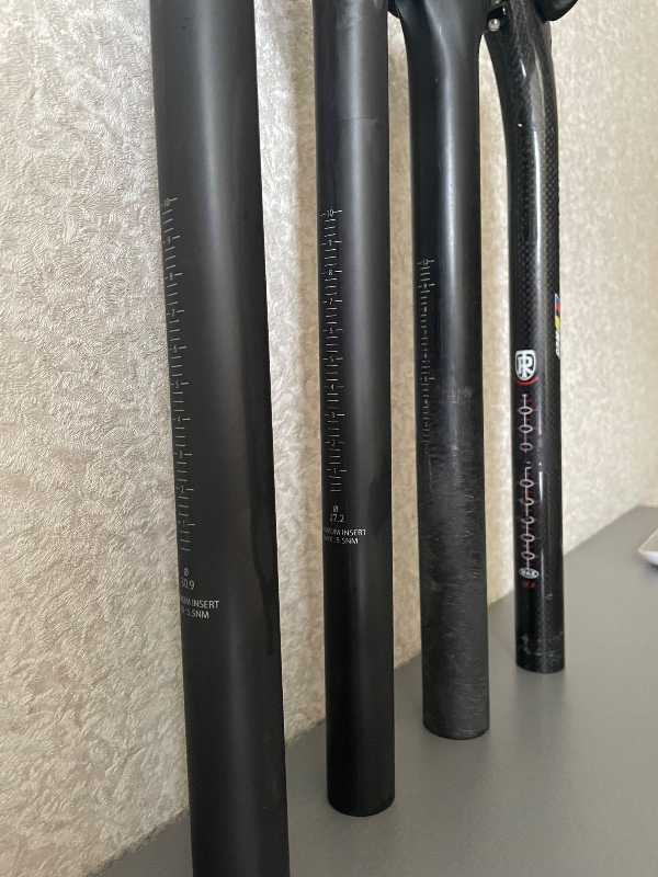 Подседельные штыри (все размеры) карбон