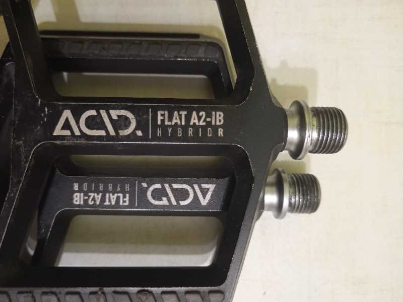 Педали ACID A2-IB Hybrid R Flat Pedals - black