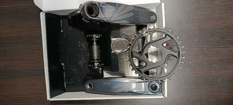 Шатуны gx eagle lunar 12 170мм + каретка sram bsa dub