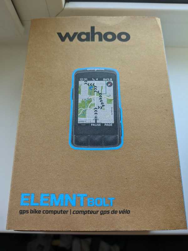 Велокомпьютер Wahoo ELEMNT BOLT 3