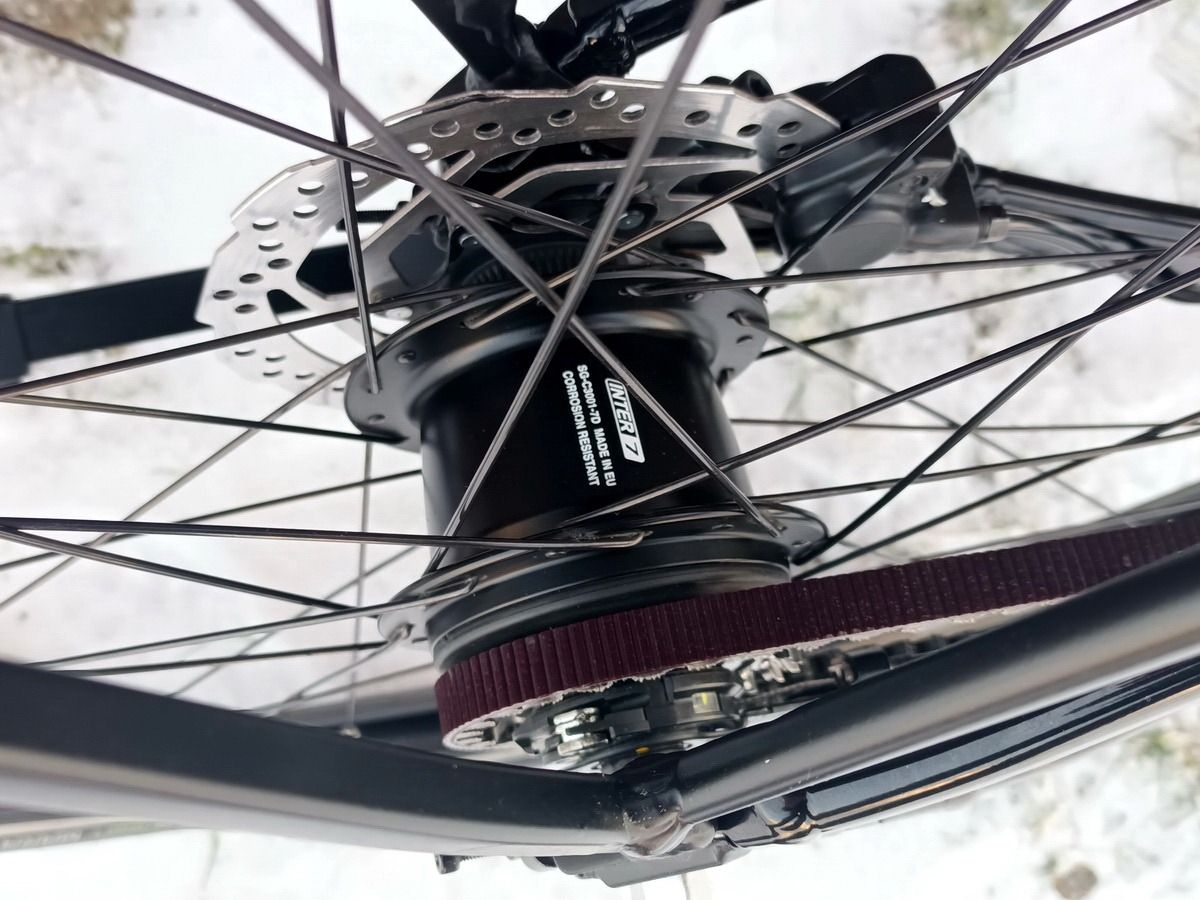 Велосипед Giant Anytour планетарка ремень