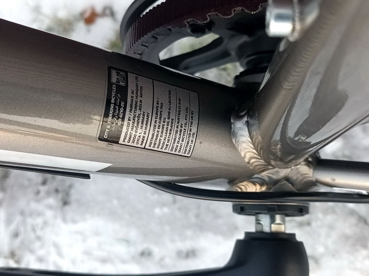 Велосипед Giant Anytour планетарка ремень