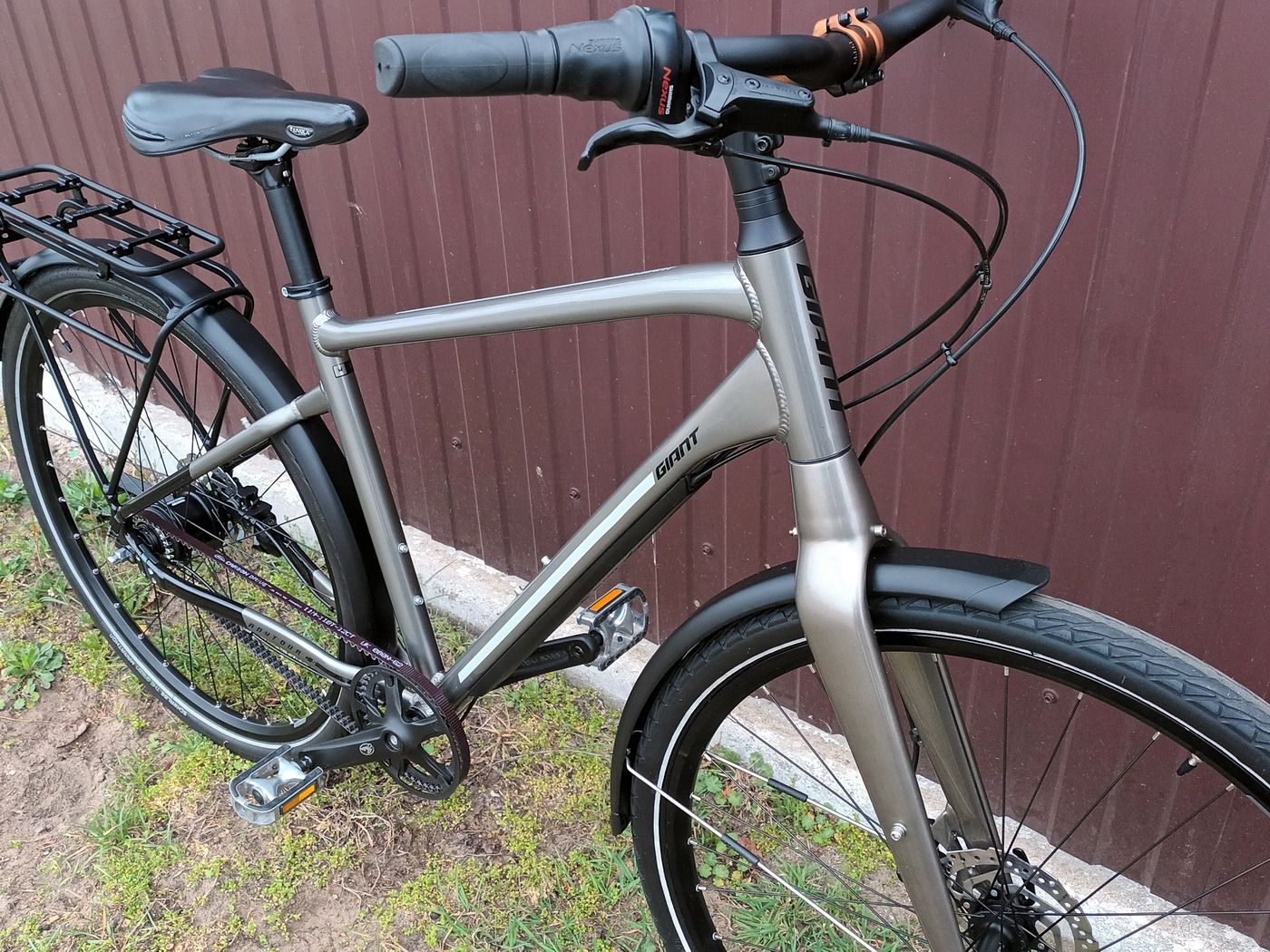 Велосипед Giant Anytour планетарка ремень