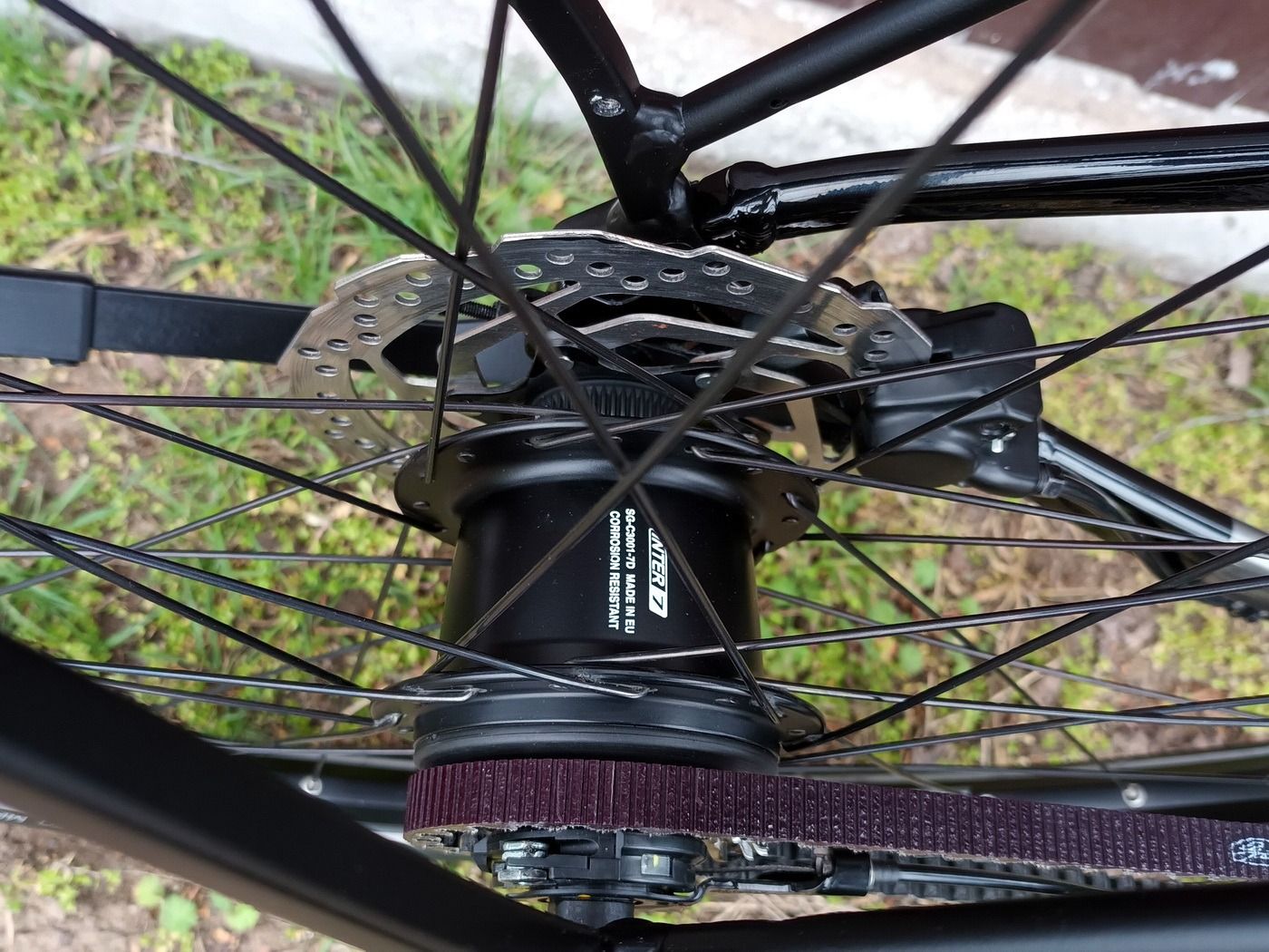 Велосипед Giant Anytour планетарка ремень