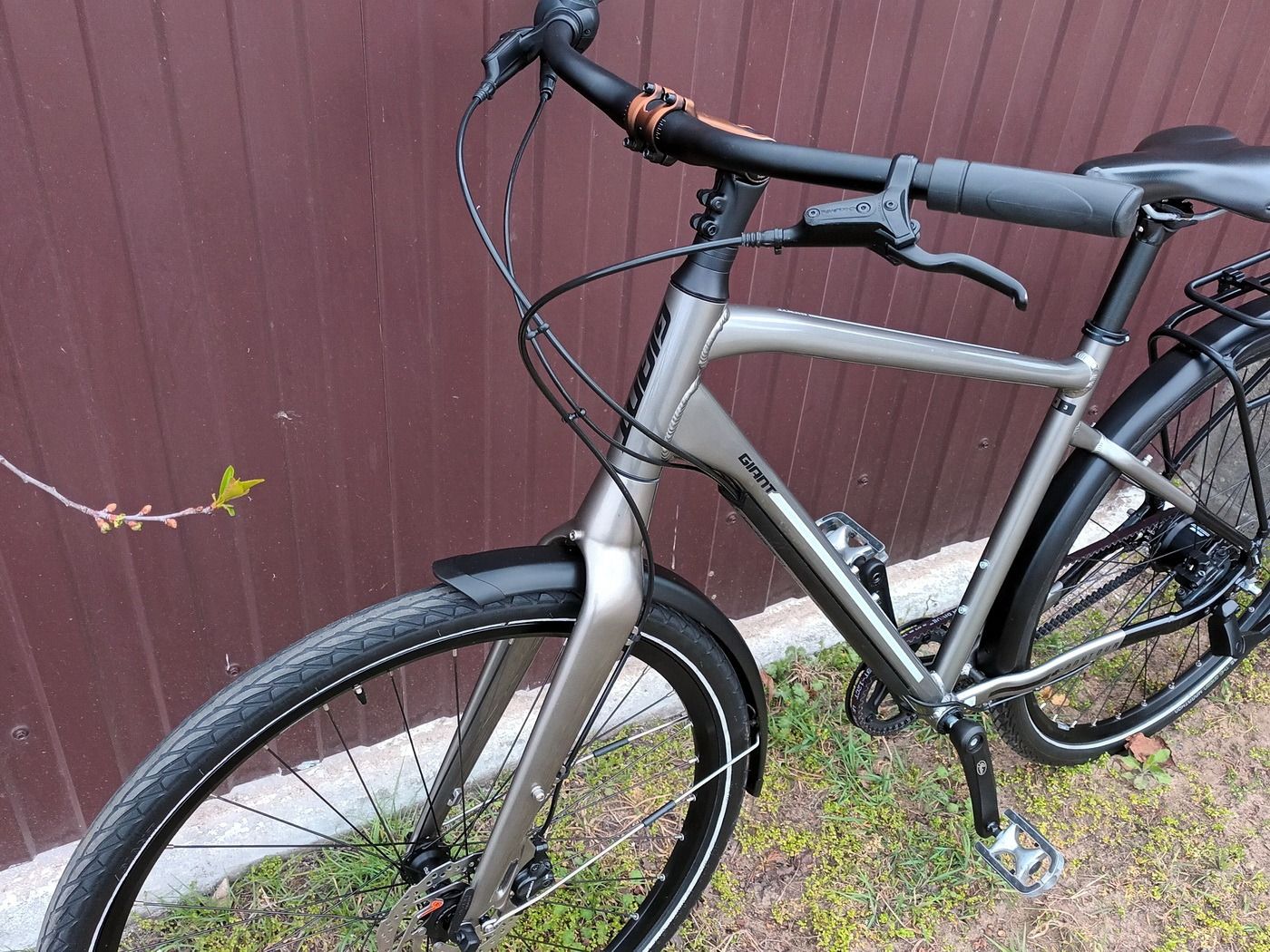 Велосипед Giant Anytour планетарка ремень