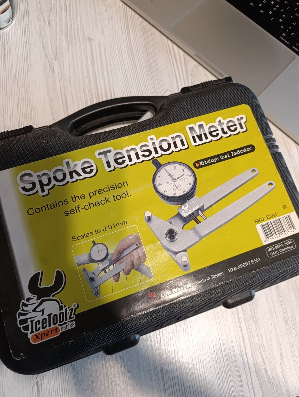 Профессиональный тензометр IceToolz e381