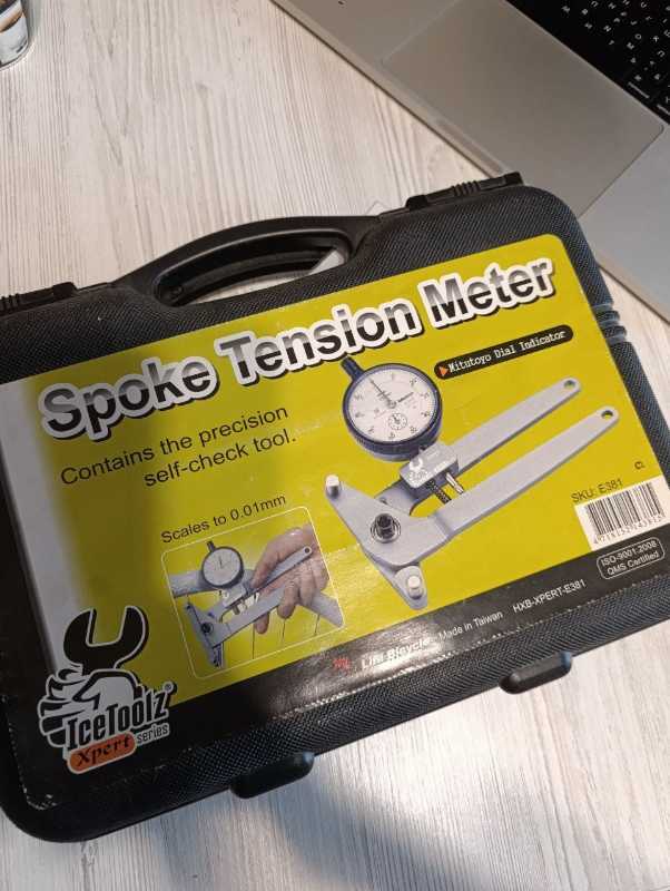 Профессиональный тензометр IceToolz e381