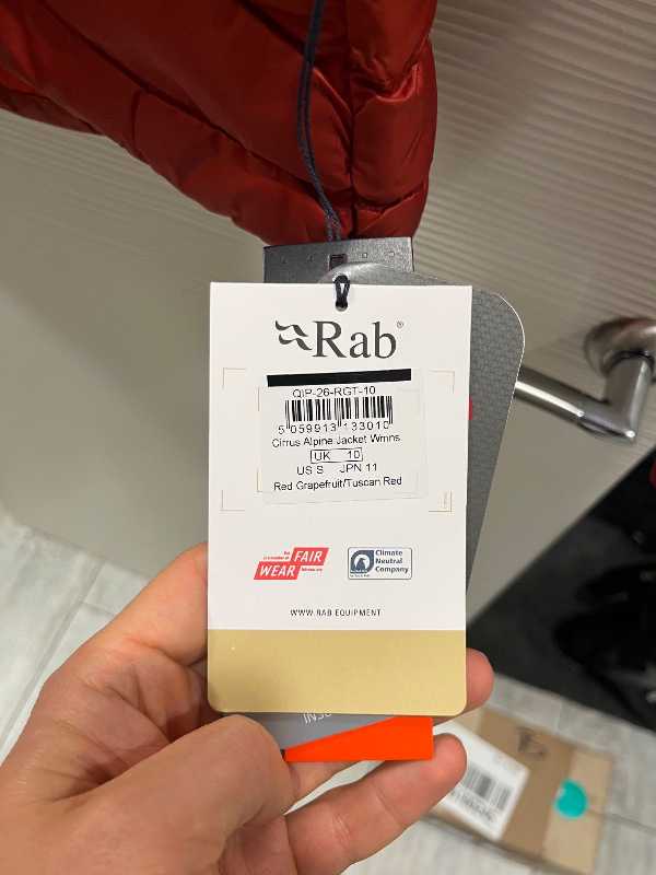 Куртка Rab Cirrus Alpine Insulated Jacket Женская