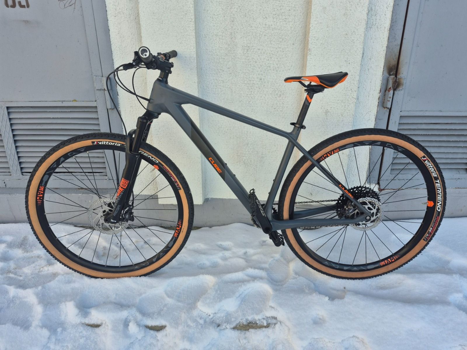 Карбоновый велосипед CUBE RACE 1/12 SRAM GX, рама L, Deore XT. .