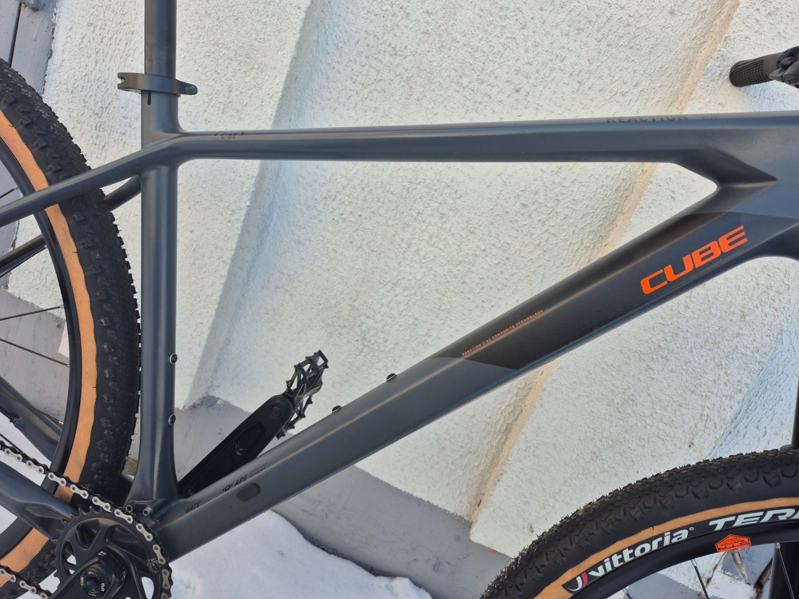 Карбоновый велосипед CUBE RACE 1/12 SRAM GX, рама L, Deore XT. .