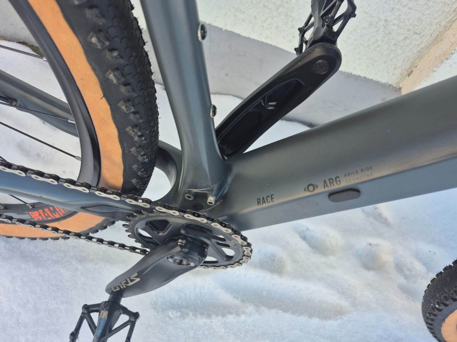 Карбоновый велосипед CUBE RACE 1/12 SRAM GX, рама L, Deore XT. .