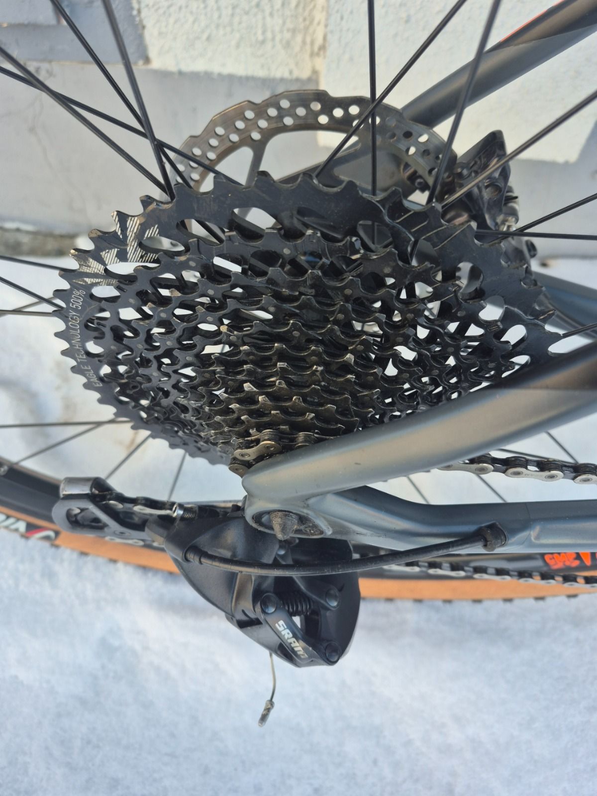 Карбоновый велосипед CUBE RACE 1/12 SRAM GX, рама L, Deore XT. .