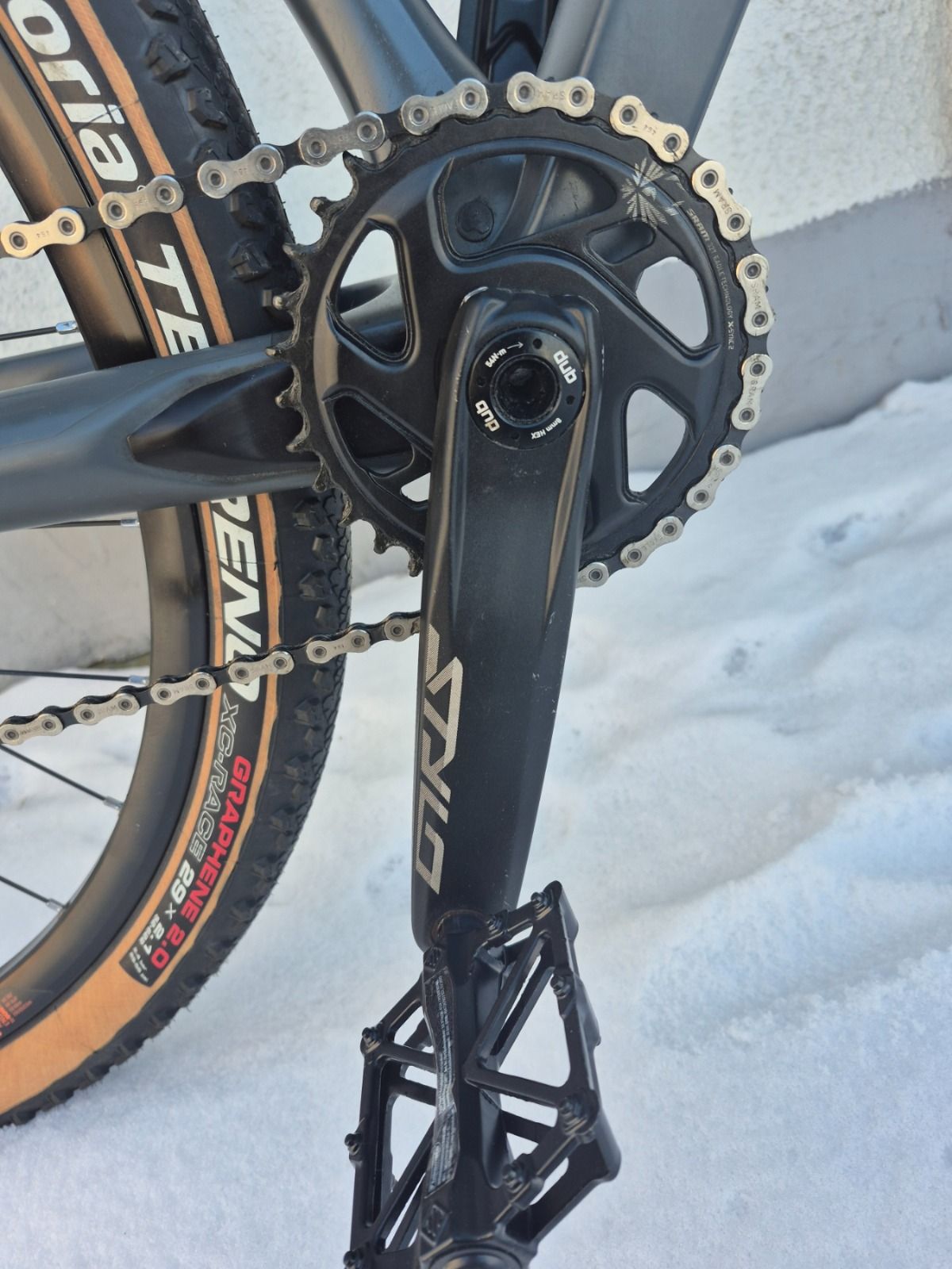 Карбоновый велосипед CUBE RACE 1/12 SRAM GX, рама L, Deore XT. .