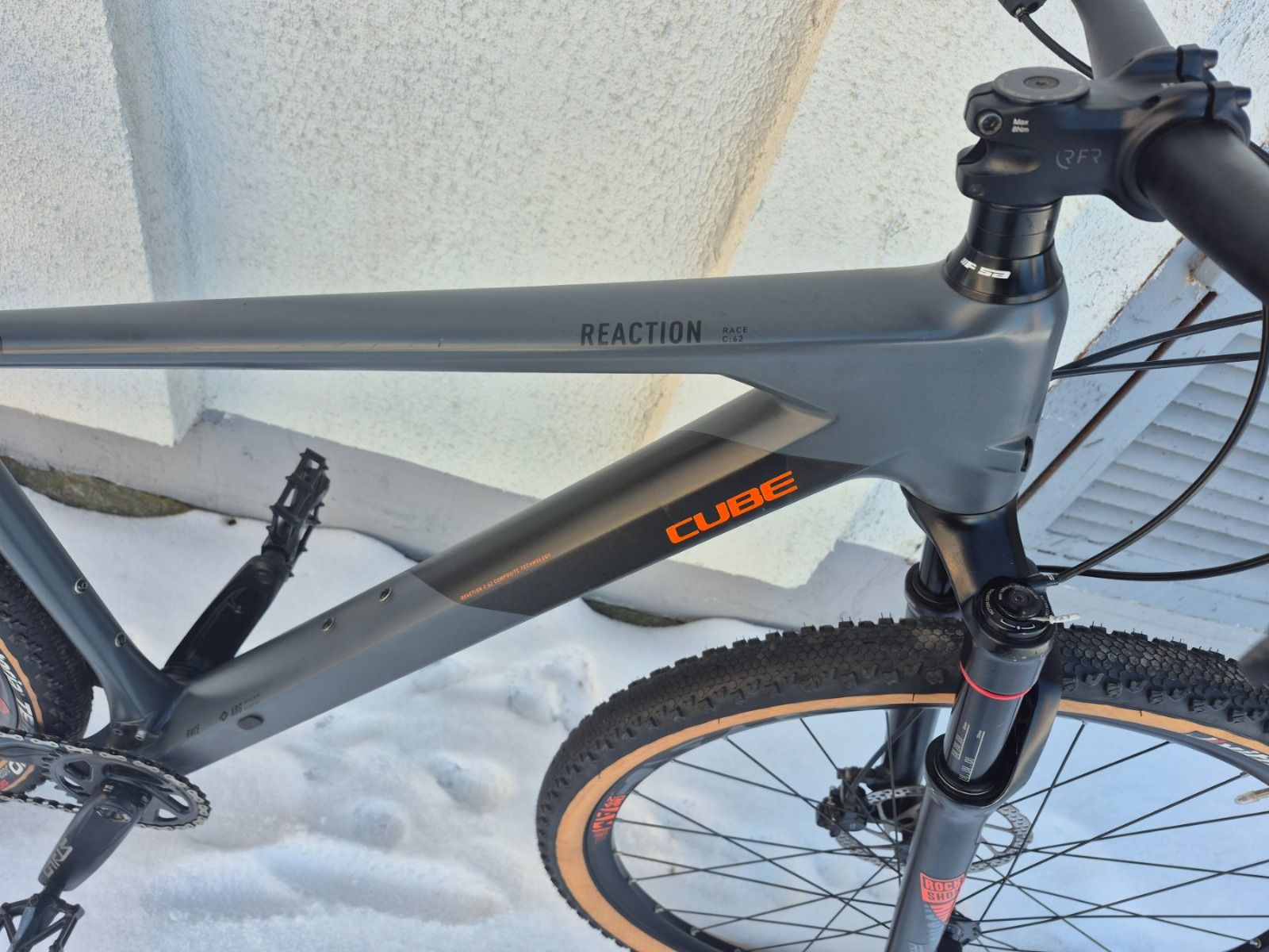 Карбоновый велосипед CUBE RACE 1/12 SRAM GX, рама L, Deore XT. .