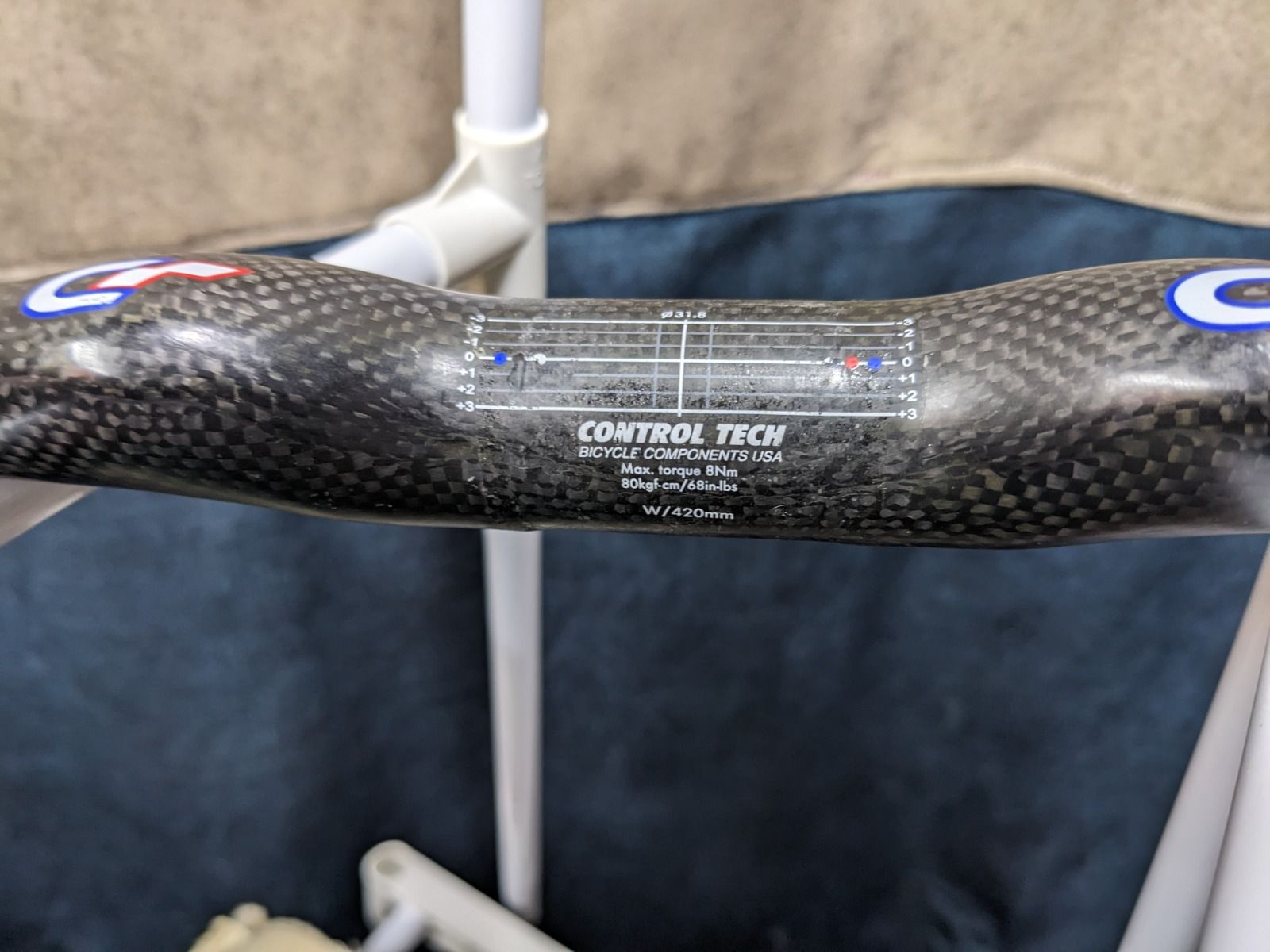 Карбоновый руль баран 31.8