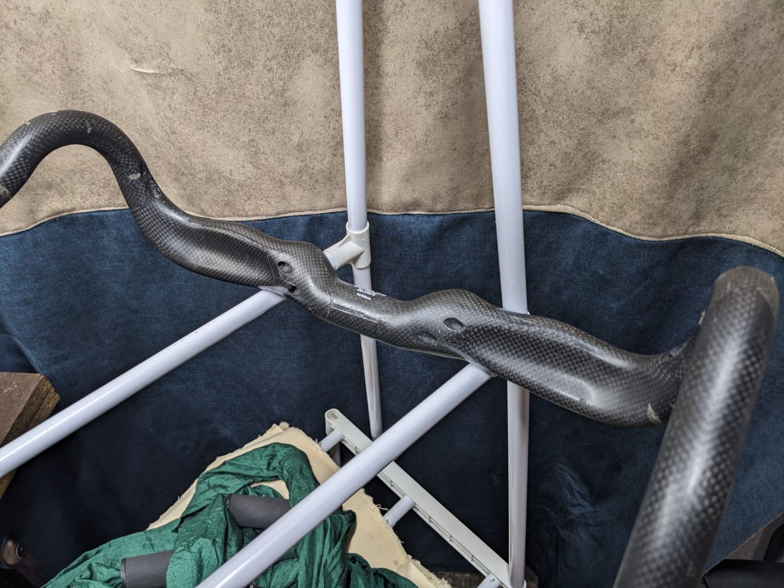 Карбоновый руль баран 31.8