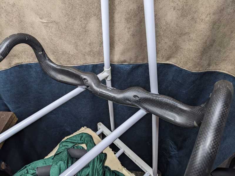 Карбоновый руль баран 31.8