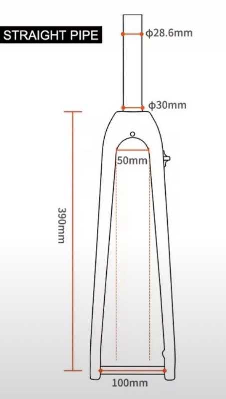 Карбоновая вилка TOSEEK 700
