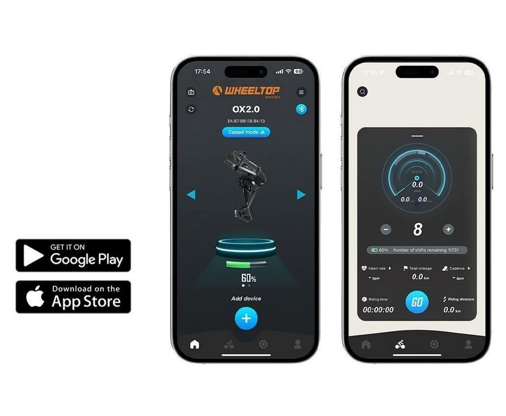 Электронная трансмиссия Wheeltop EDS OX 2.0