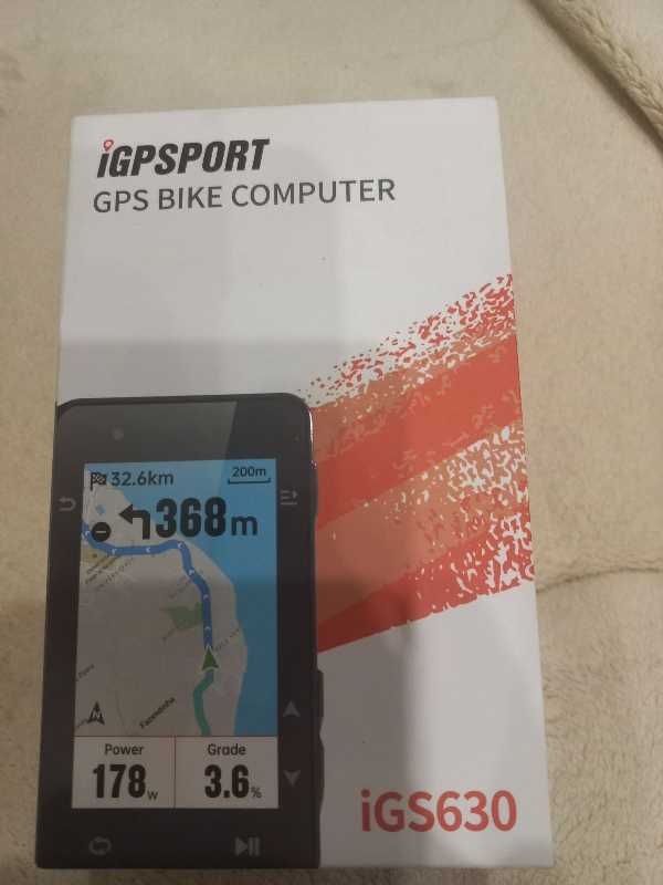 Велокомпьютер IGPSPORT 630
