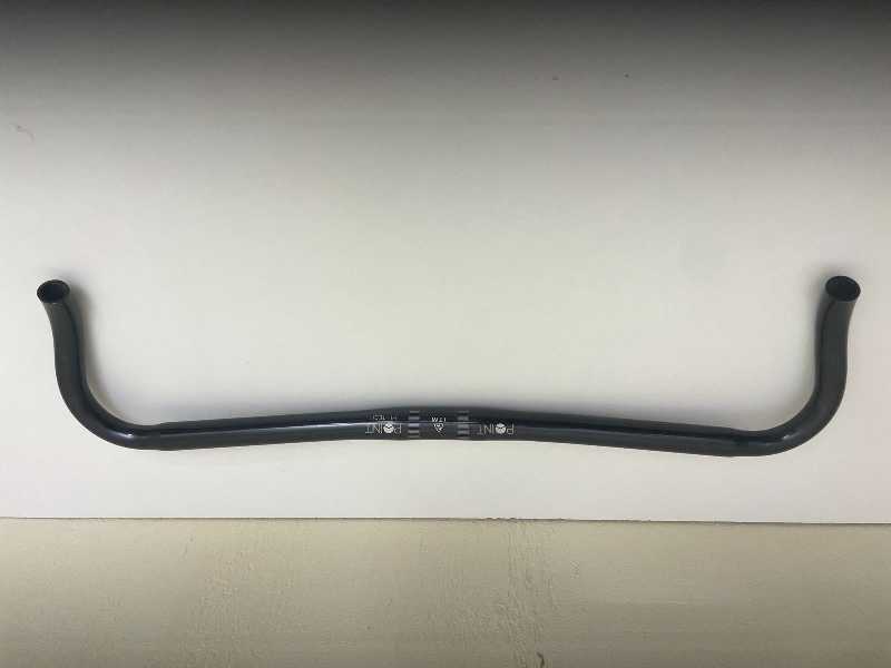 Руль алюминиевый с рогами ITM Италия (220гр)