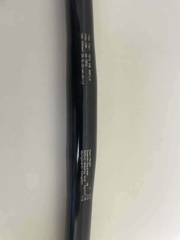 Руль алюминиевый с рогами ITM Италия (220гр)