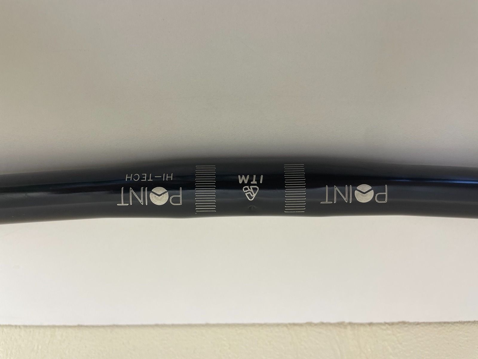 Руль алюминиевый с рогами ITM Италия (220гр)