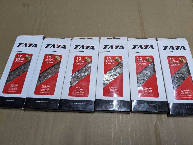 Новые цепи taya 12s с заводским браком