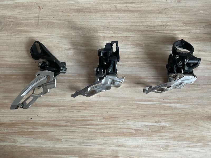 Переключатели Shimano  FD-M6000 / FD-M611/ SRAM x5