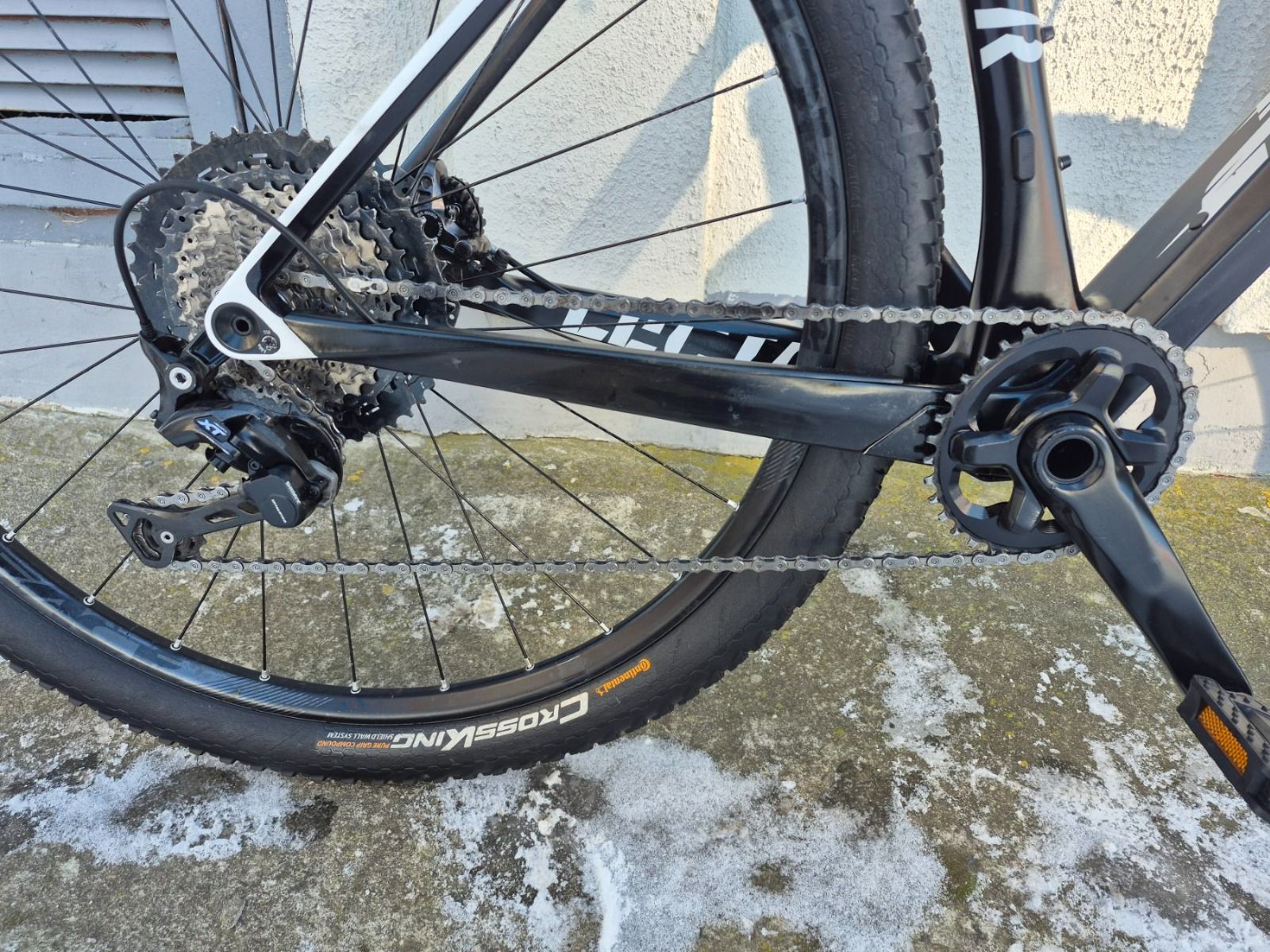 Карбоновый велосипед GHOST LECTOR WCR, на осях, Deore XT,рама L.